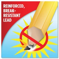 Paper Mate EverStrong No. 2 Pencils - Black Lead/Yellow Barrel (24/Pack)