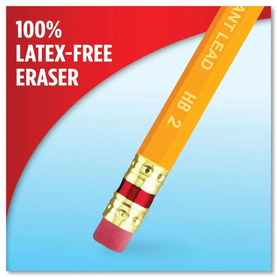 Paper Mate EverStrong No. 2 Pencils - Black Lead/Yellow Barrel (24/Pack)