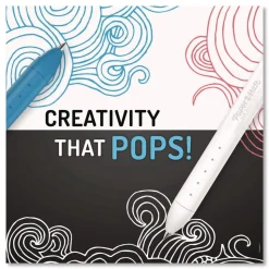 Paper Mate InkJoy Gel Bright Gel Pen Retractable Medium 0.7 mm Assorted Ink Assorted Barrel 10/Pack