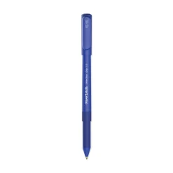 Paper Mate Medium 1 mm Write Bros. Stick Grip Ballpoint Pen - Blue Ink/Barrel (1-Dozen)