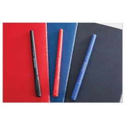 Paper Mate Medium 1 mm Write Bros. Stick Grip Ballpoint Pen - Blue Ink/Barrel (1-Dozen)
