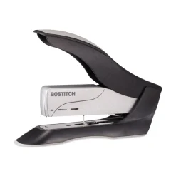 PaperPro Spring-Powered Premium Heavy-Duty Stapler with 100-Sheet Capacity - Black/Silver