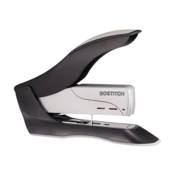 PaperPro Spring-Powered Premium Heavy-Duty Stapler with 100-Sheet Capacity - Black/Silver