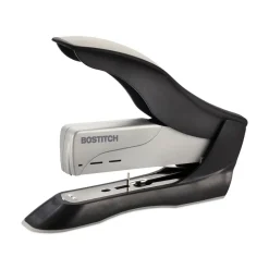 PaperPro Spring-Powered Premium Heavy-Duty Stapler with 100-Sheet Capacity - Black/Silver