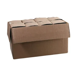 Paterson 9 in. x 9 in. 1-Ply Beverage Napkins - Black (4000/Carton)