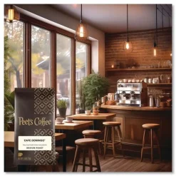 Peet's Coffee & Tea 504918 2.5 oz. Frack Pack Coffee Portion Packs - Cafe Domingo Blend (18/Box)