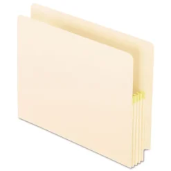 Pendaflex 3.5 in. Expansion Letter Size Convertible End Tab File Pockets - Manila (25/Box)