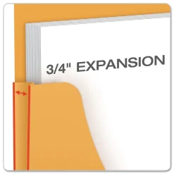 Pendaflex Straight Tab Letter/Legal Size Expandable Kraft Retention Jackets - Brown (100/Box)