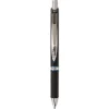 Pentel EnerGel PRO Permanent Ink Medium 0.7 millimeter Retractable Hybrid Gel Pen - Blue Ink/Black Barrel