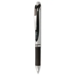 Pentel EnerGel PRO Permanent Ink Medium 0.7 millimeter Retractable Hybrid Gel Pen - Blue Ink/Black Barrel