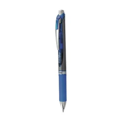 Pentel EnerGel RTX Bold 1 millimeter Retractable Gel Pen - Blue Ink/Blue/Gray Barrel