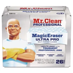 P&G Pro Magic Eraser Ultra Pro Multi-Purpose Cleaner 4.72 x 1.38 x 2.56 Thick White (26/Carton)