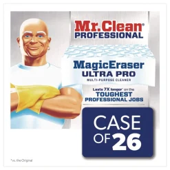 P&G Pro Magic Eraser Ultra Pro Multi-Purpose Cleaner 4.72 x 1.38 x 2.56 Thick White (26/Carton)