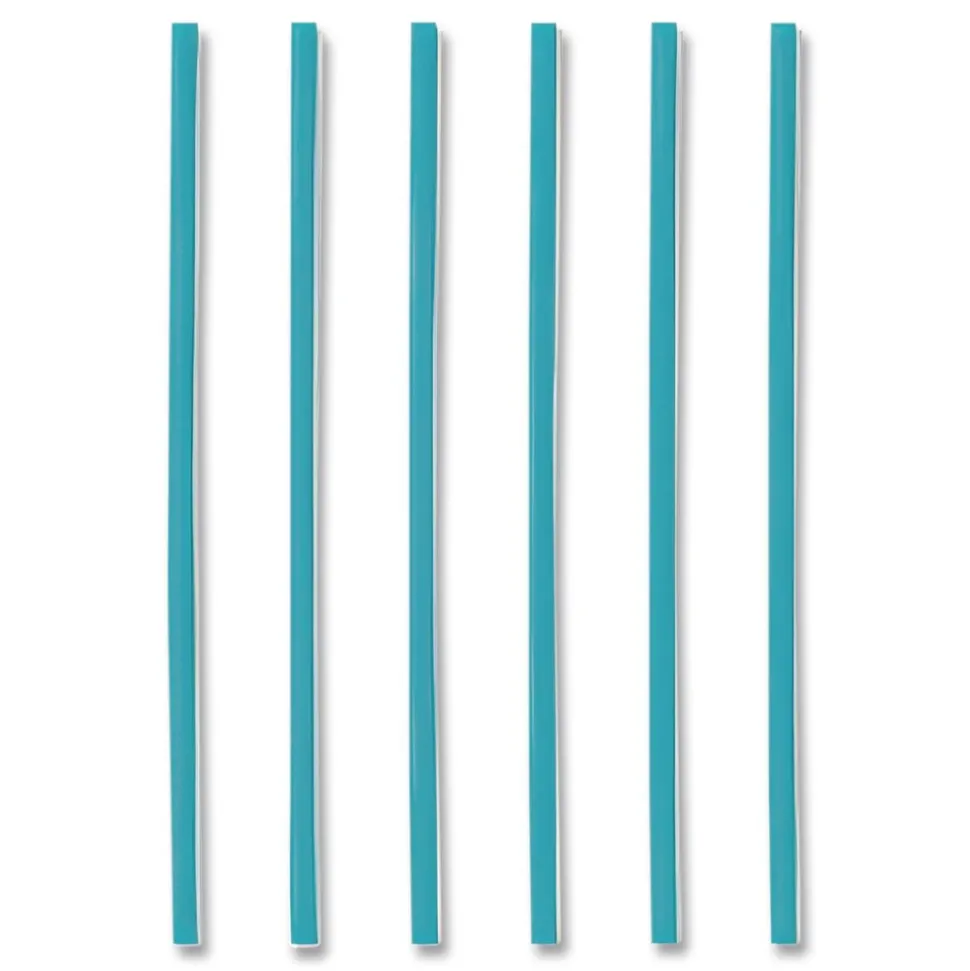 phade 511178 7.75 in. PHA Wrapped Marine Biodegradable Straws - Ocean Blue (375/Box, 10 Boxes/Carton)