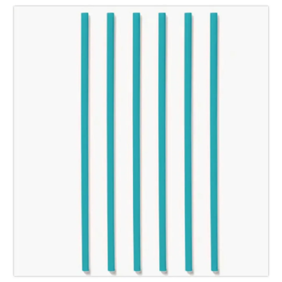 phade 511168 10.25 in. PHA Wrapped Marine Biodegradable Straws - Ocean Blue (250/Box, 8 Boxes/Carton)