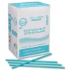 phade 7.75 in. Marine Biodegradable Straws - Ocean Blue (6000/Carton)