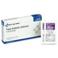 PhysiciansCare by First Aid Only Triple Antibiotic Ointment Packet (12/Box)