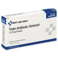 PhysiciansCare by First Aid Only Triple Antibiotic Ointment Packet (12/Box)