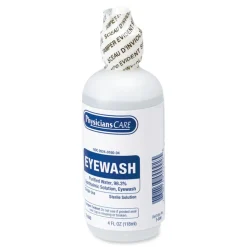 PhysiciansCare by First Aid Only 4 oz. Bottle First Aid Refill Components Disposable Eye Wash