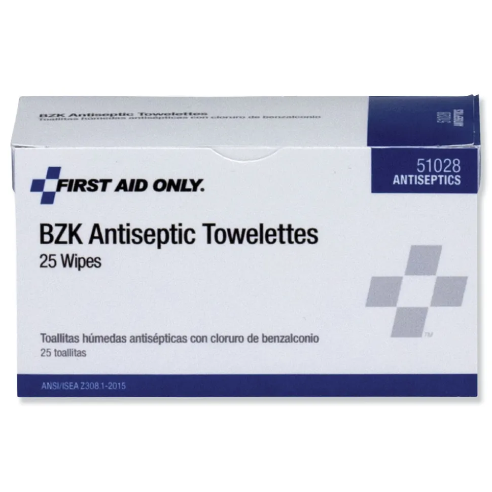PhysiciansCare by First Aid Only First Aid Antiseptic Towelettes (25/Box)