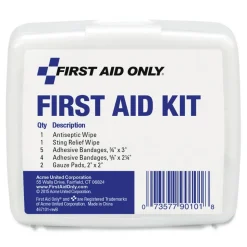 PhysiciansCare by First Aid Only 13-Piece Mini First Aid On the Go Kit with Plastic Case (1-Kit)