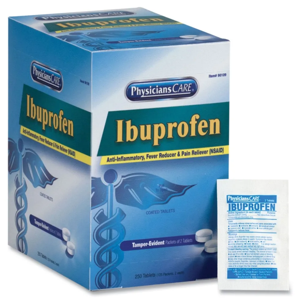PhysiciansCare Ibuprofen Pain Reliever (125/Box)