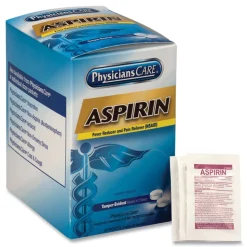 PhysiciansCare Two-Pack Aspirin Medication (50/Box)