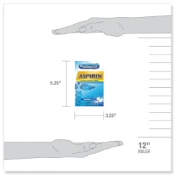 PhysiciansCare Two-Pack Aspirin Medication (50/Box)
