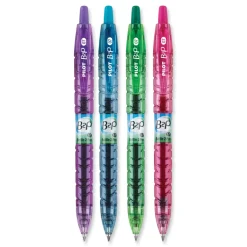 Pilot B2P Bottle-2-Pen Recycled Fine 0.7 mm Gel Pen - Assorted Ink and Barrel Colors (4/Pack)
