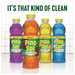 Pine-Sol 14 oz. Bottle Concentrated Multi-Surface Cleaner - Lemon Fresh Scent (12/Carton)