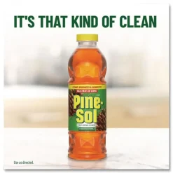 Pine-Sol 14 oz. Bottle Multi-Surface Concentrated Disinfectant Cleaner - Pine Scent (12/Carton)