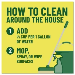 Pine-Sol 60149CT 20 oz. Bottle Multi-Surface Concentrated Disinfectant Cleaner - Pine Scent (8/Carton)