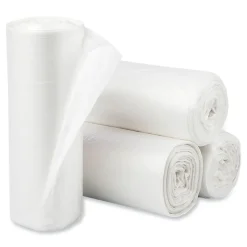 Pitt Plastics 37 in. x 50 in. 1.35 mil 44 gal. Eco Strong Plus Can Liners - Natural (100/Carton)
