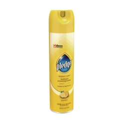 Pledge 9.7 oz. Aerosol Spray Furniture Polish - Lemon (6/Carton)