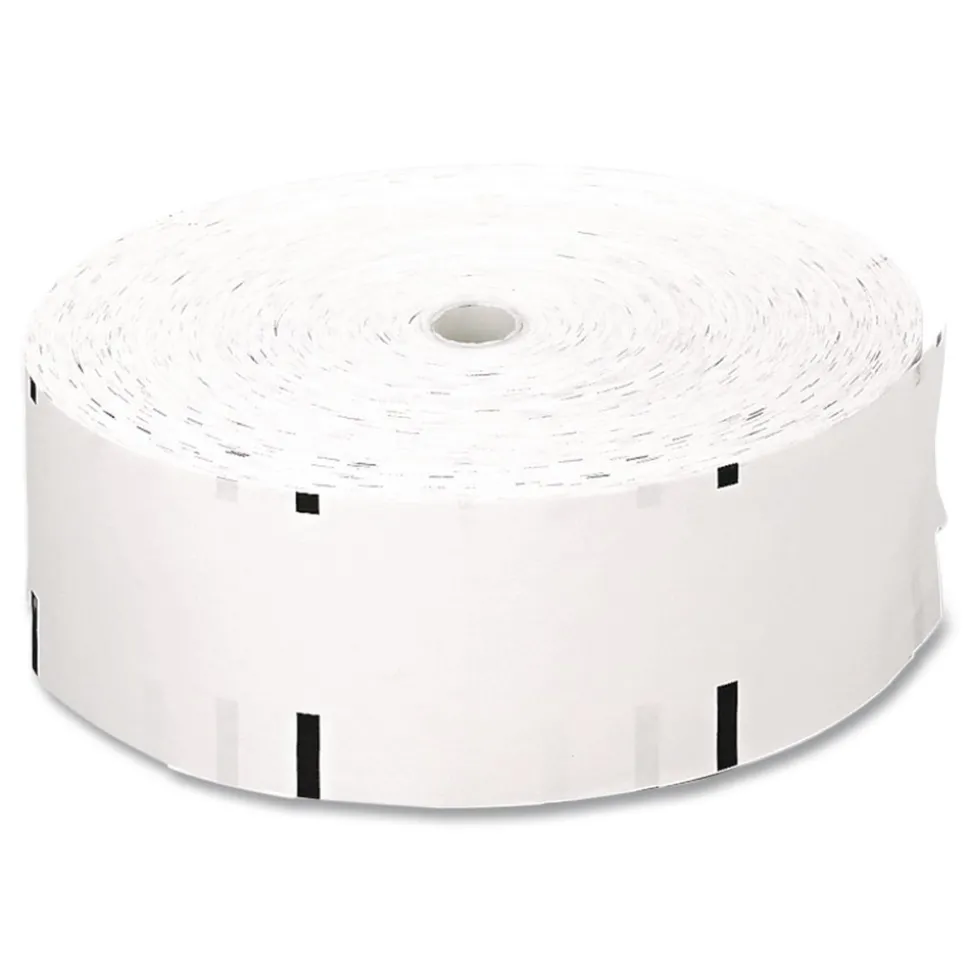 PM Company 3.13 in. x 1,960 ft. 0.69 in. Core Direct Thermal Printing Thermal Paper Rolls - White (4/Carton)