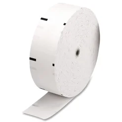 PM Company 3.13 in. x 1,960 ft. 0.69 in. Core Direct Thermal Printing Thermal Paper Rolls - White (4/Carton)