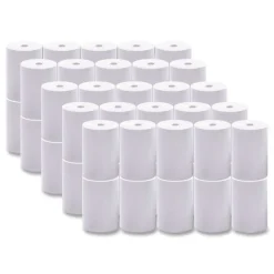 PM Company 2.25 in. x 85 ft. 0.45 in. Core Direct Thermal Printing Paper Rolls - White (50/Carton)