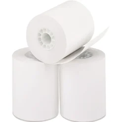 PM Company 2.25 in. x 85 ft. 0.45 in. Core Direct Thermal Printing Paper Rolls - White (50/Carton)