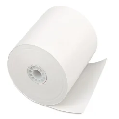 PM Company 3 in. x 225 ft. Direct Thermal Printing Thermal Paper Rolls - White (24/Carton)