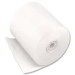 PM Company 3 in. x 225 ft. Direct Thermal Printing Thermal Paper Rolls - White (24/Carton)