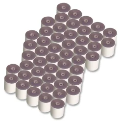 PM Company 3 in. x 70 ft. Impact Printing Carbonless Paper Rolls - White/Canary/Pink (50/Carton)