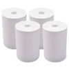 PM Company 3.25 in. x 243 ft. 1-Ply Impact Bond Paper Rolls - White (4/Pack)