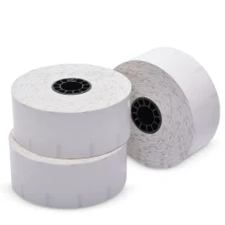 PM Company 1.57 in. x 375 ft. Sticky Media - White (12 Rolls/Carton)