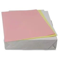 PM Company 8.5 in. x 11 in. 3-Part Digital Carbonless Paper - White/Canary/Pink (5010/Carton)
