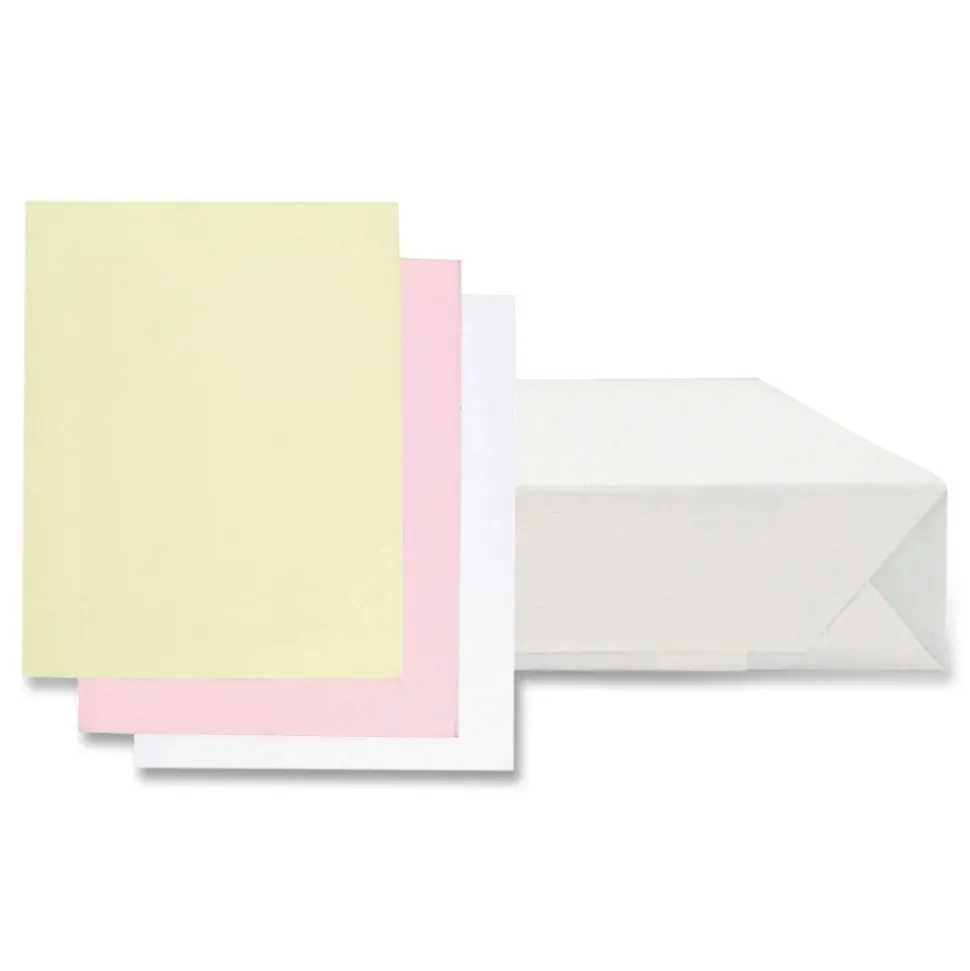 PM Company 8.5 in. x 11 in. 3-Part Digital Carbonless Paper - White/Canary/Pink (5010/Carton)