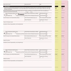PM Company 8.5 in. x 11 in. 3-Part Digital Carbonless Paper - White/Canary/Pink (5010/Carton)