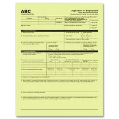 PM Company 8.5 in. x 11 in. 2-Part Digital Carbonless Paper - White/Canary (5000/Carton)