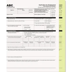 PM Company 8.5 in. x 11 in. 2-Part Digital Carbonless Paper - White/Canary (5000/Carton)