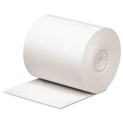 PM Company Direct Thermal Printing 0.45 in. Core 3.13 in. x 290 ft. Paper Rolls - White (50/Carton)