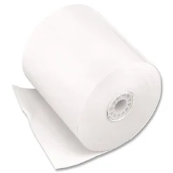 PM Company Direct Thermal Printing 0.45 in. Core 3.13 in. x 290 ft. Paper Rolls - White (50/Carton)